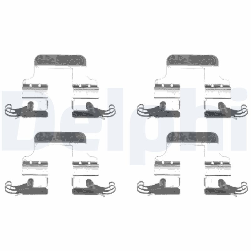 DELPHI LX0541 Accessory Kit, disc brake pad