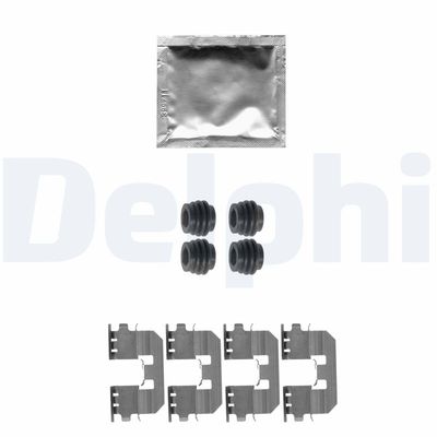 Accessory Kit, disc brake pad DELPHI LX0545