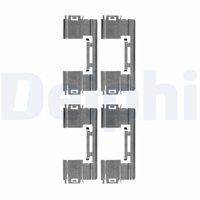 Accessory Kit, disc brake pad DELPHI LX0551