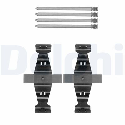 Accessory Kit, disc brake pad DELPHI LX0552