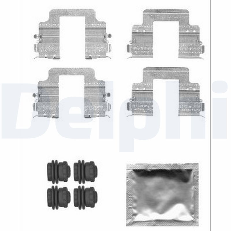 DELPHI LX0555 Accessory Kit, disc brake pad