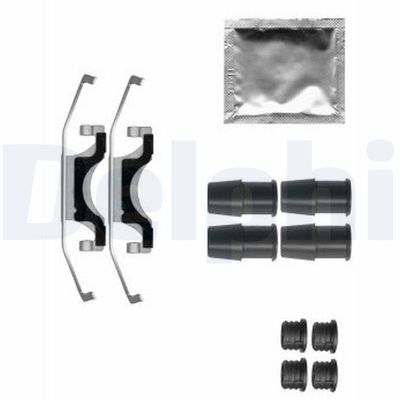 Accessory Kit, disc brake pad DELPHI LX0557