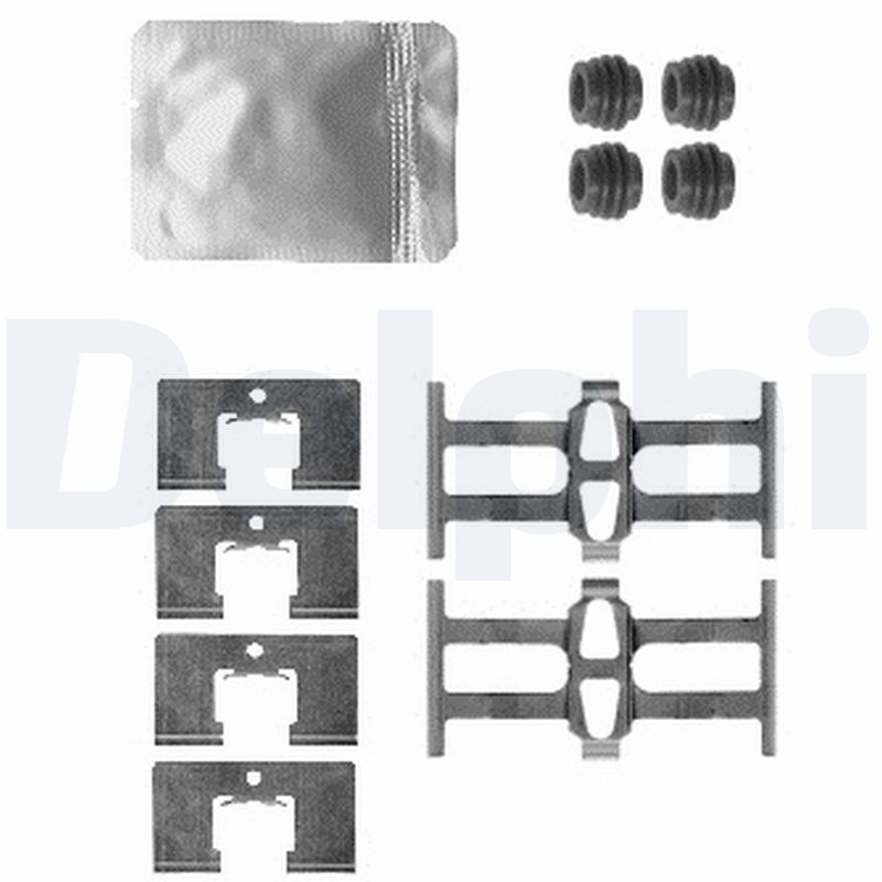 DELPHI LX0562 Accessory Kit, disc brake pad