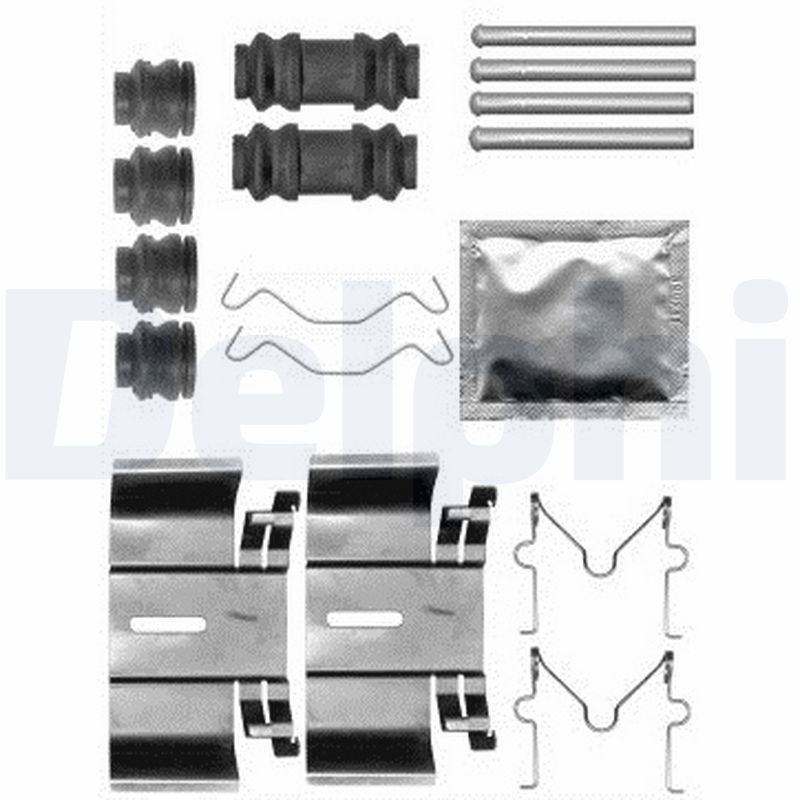 DELPHI LX0563 Accessory Kit, disc brake pad