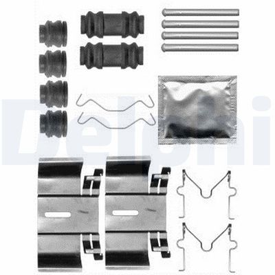 Accessory Kit, disc brake pad DELPHI LX0563
