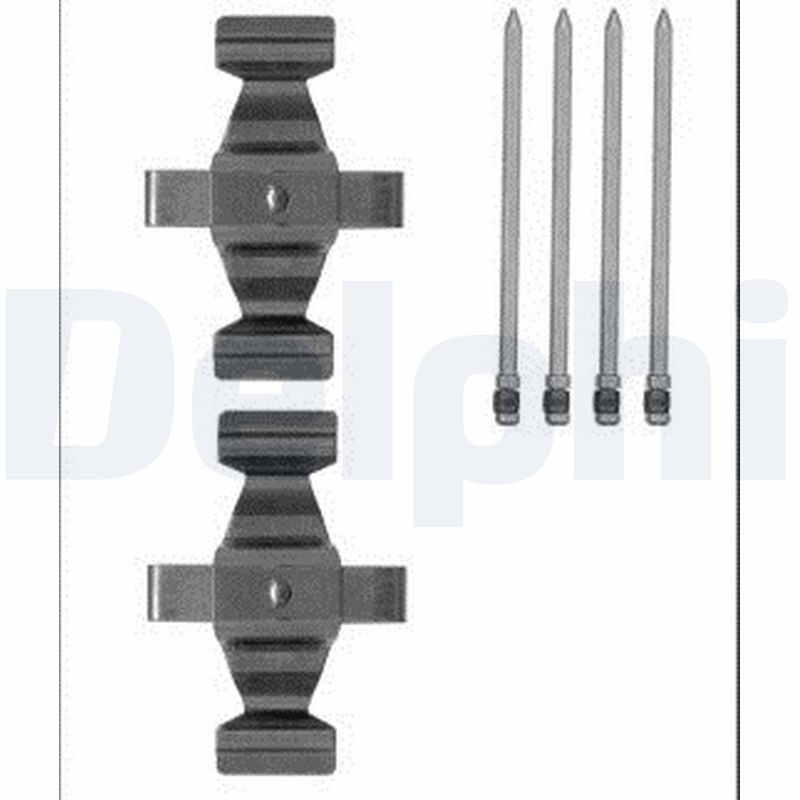 DELPHI LX0566 Accessory Kit, disc brake pad