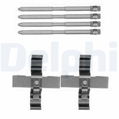 Accessory Kit, disc brake pad DELPHI LX0569