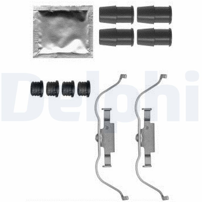 DELPHI LX0573 Accessory Kit, disc brake pad