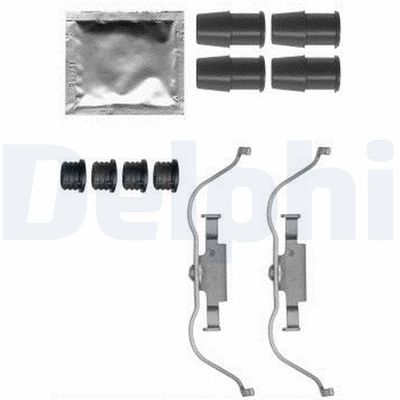 Accessory Kit, disc brake pad DELPHI LX0573