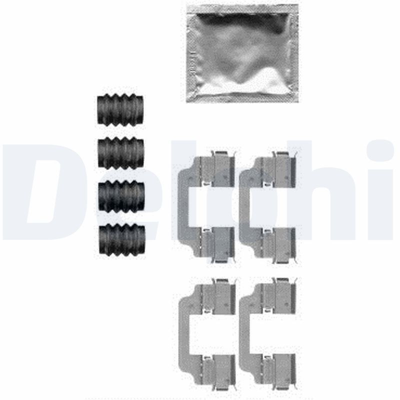 DELPHI LX0576 Accessory Kit, disc brake pad