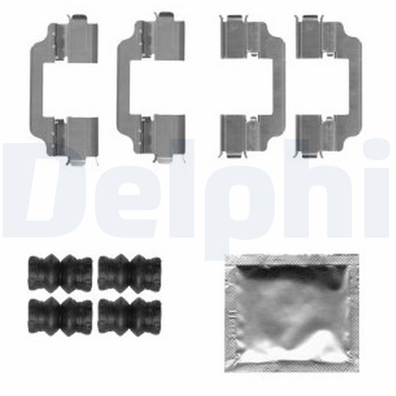DELPHI LX0580 Accessory Kit, disc brake pad