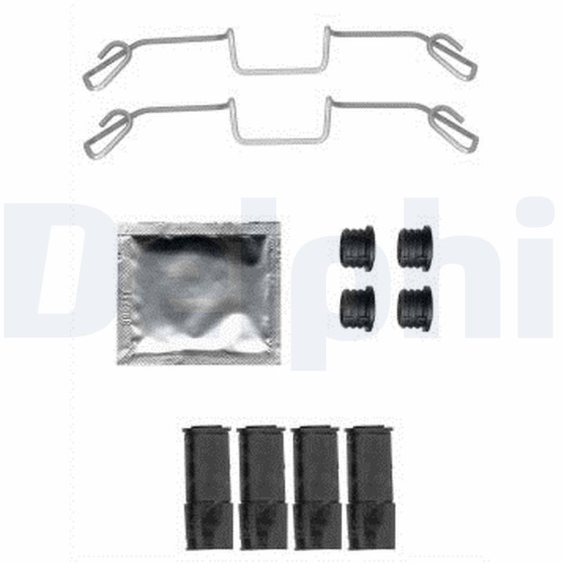 DELPHI LX0583 Accessory Kit, disc brake pad