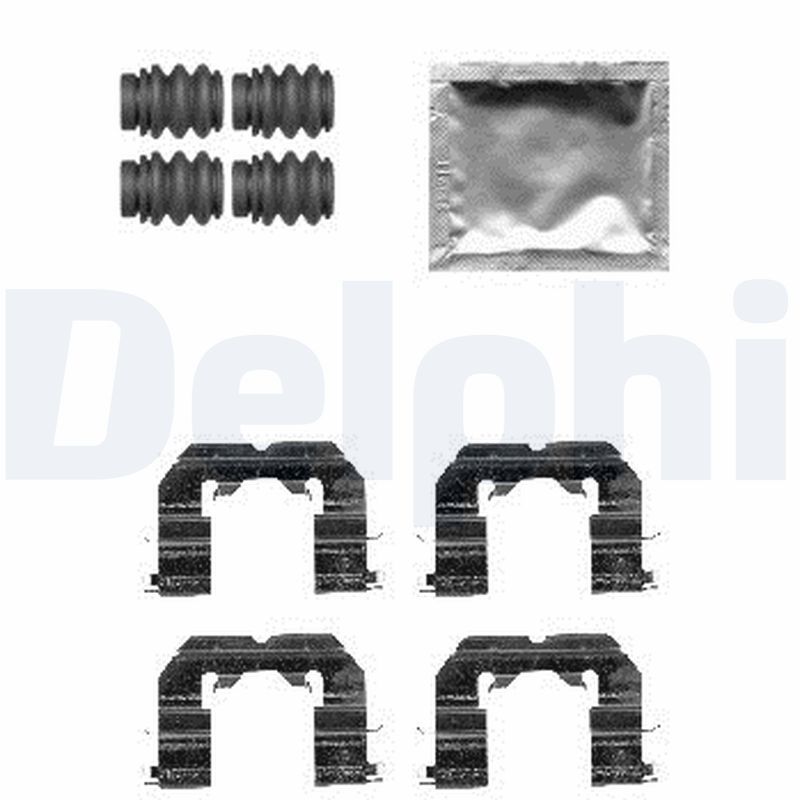 DELPHI LX0589 Accessory Kit, disc brake pad