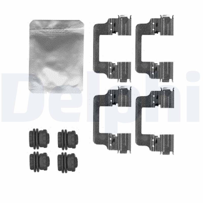 DELPHI LX0591 Accessory Kit, disc brake pad