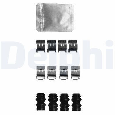Accessory Kit, disc brake pad DELPHI LX0593