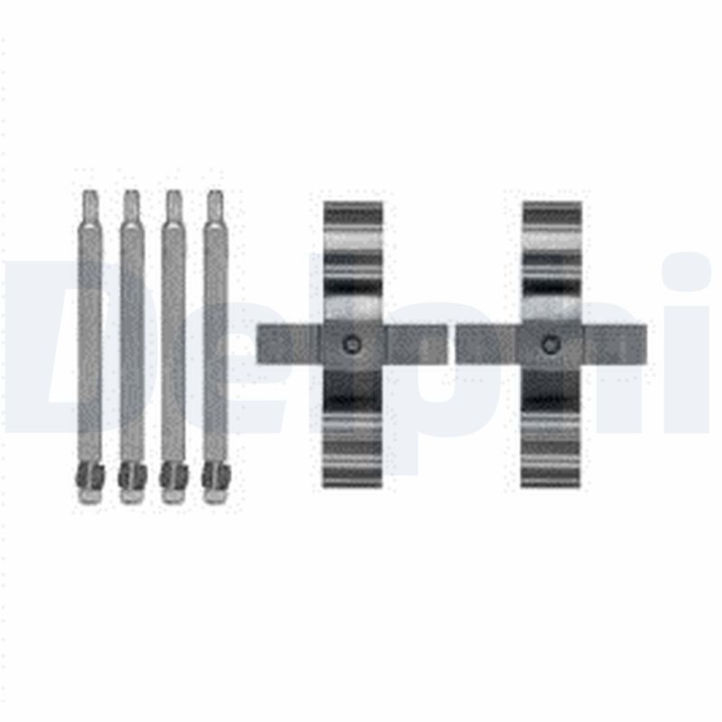 DELPHI LX0598 Accessory Kit, disc brake pad