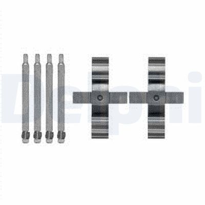 Accessory Kit, disc brake pad DELPHI LX0598