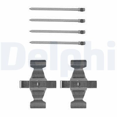 Accessory Kit, disc brake pad DELPHI LX0599