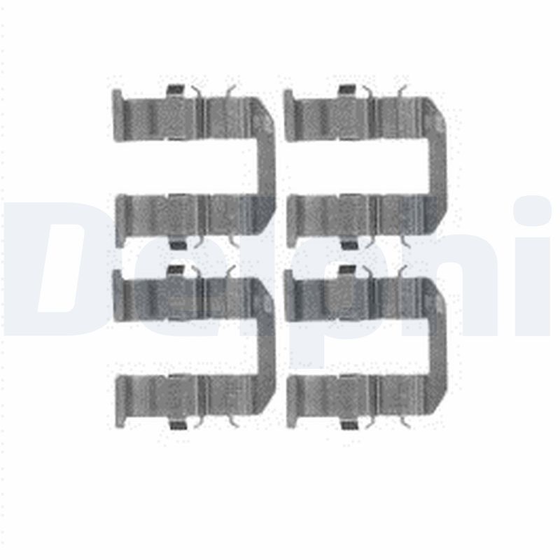 DELPHI LX0602 Accessory Kit, disc brake pad