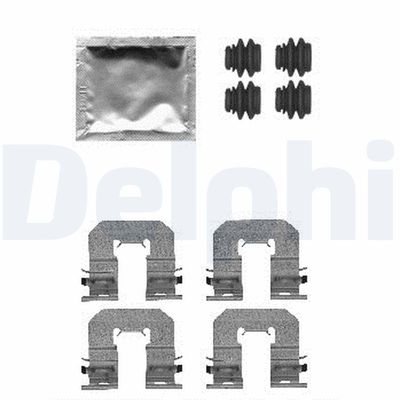 Accessory Kit, disc brake pad DELPHI LX0605