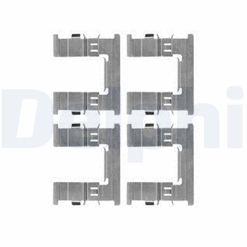 DELPHI LX0607 Accessory Kit, disc brake pad