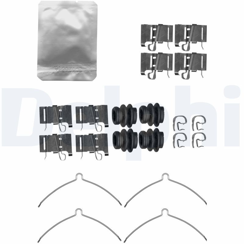 DELPHI LX0609 Accessory Kit, disc brake pad