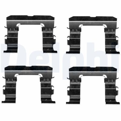 Accessory Kit, disc brake pad DELPHI LX0613