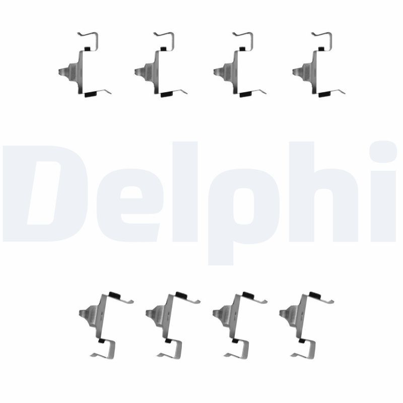 DELPHI LX0615 Accessory Kit, disc brake pad