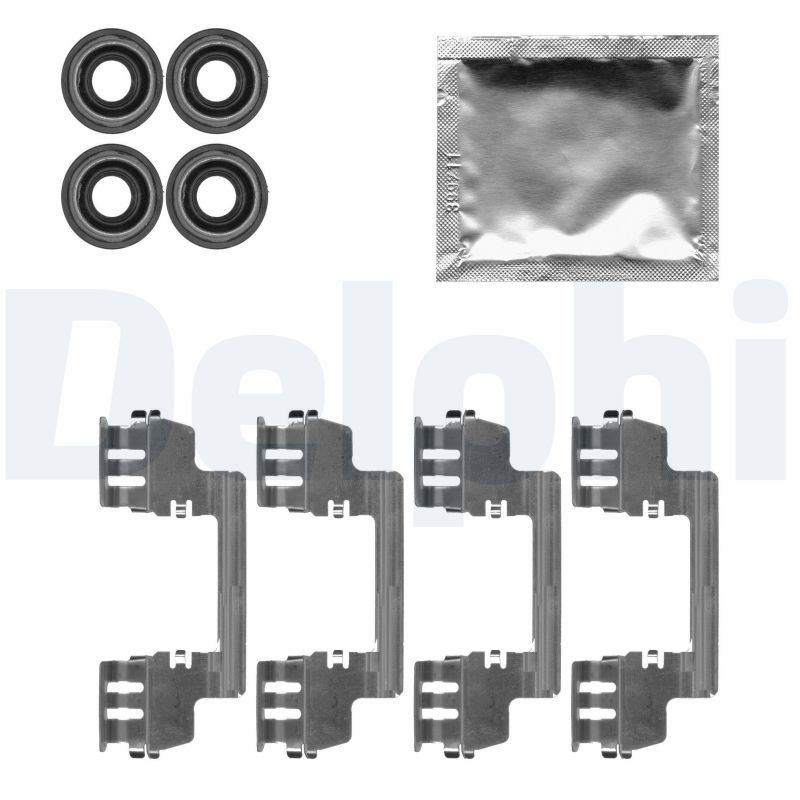 DELPHI LX0616 Accessory Kit, disc brake pad