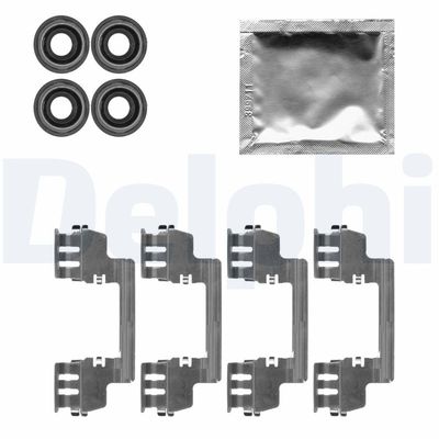 Accessory Kit, disc brake pad DELPHI LX0616