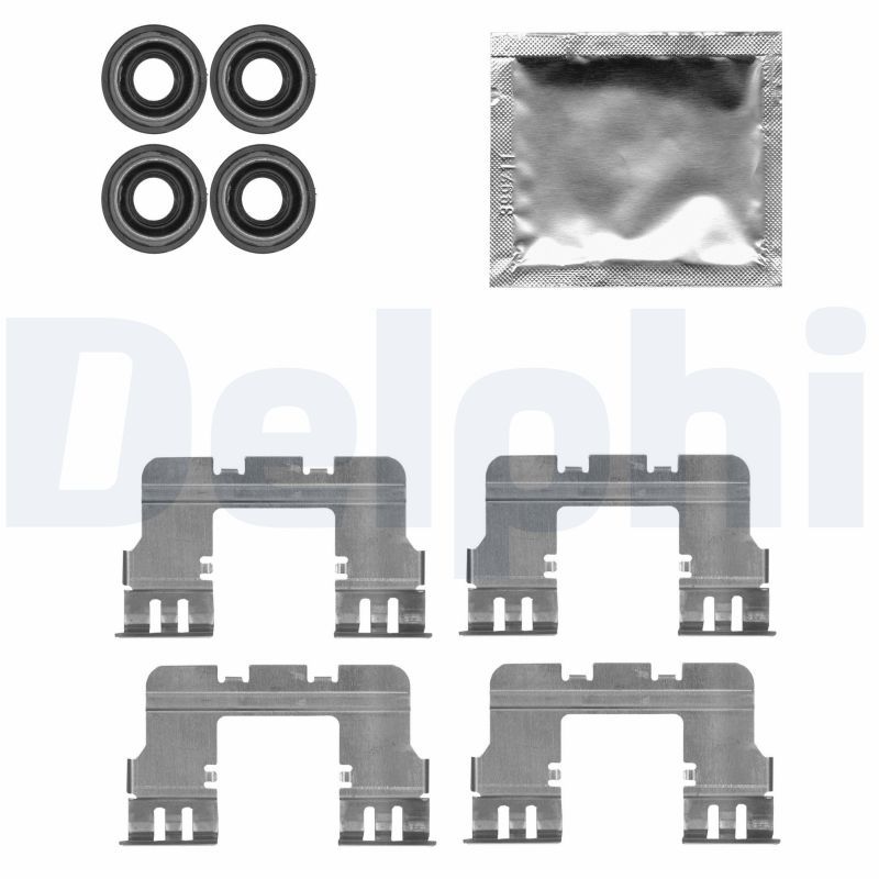 DELPHI LX0617 Accessory Kit, disc brake pad