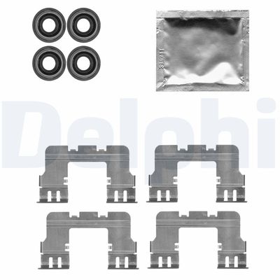 Accessory Kit, disc brake pad DELPHI LX0617