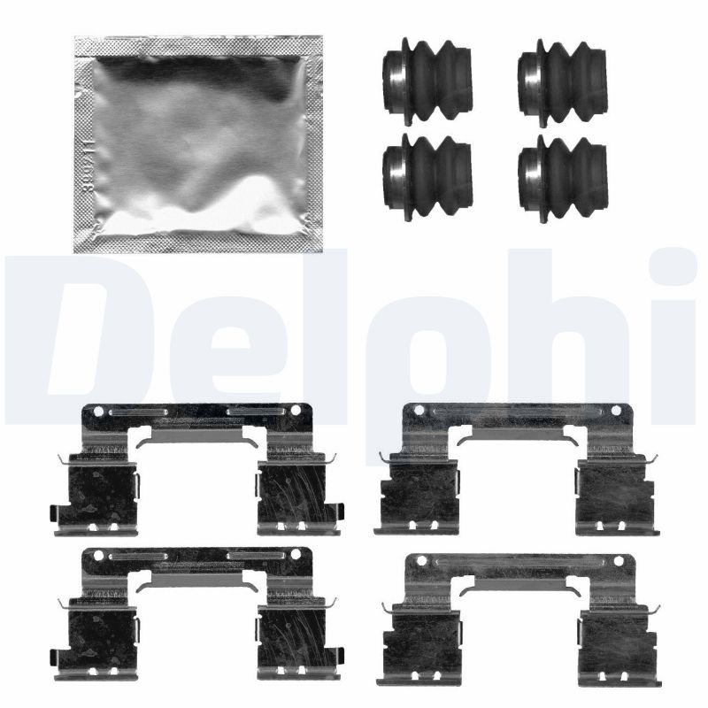 DELPHI LX0619 Accessory Kit, disc brake pad