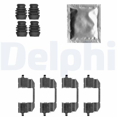 Accessory Kit, disc brake pad DELPHI LX0621