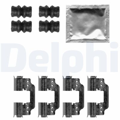 Accessory Kit, disc brake pad DELPHI LX0622