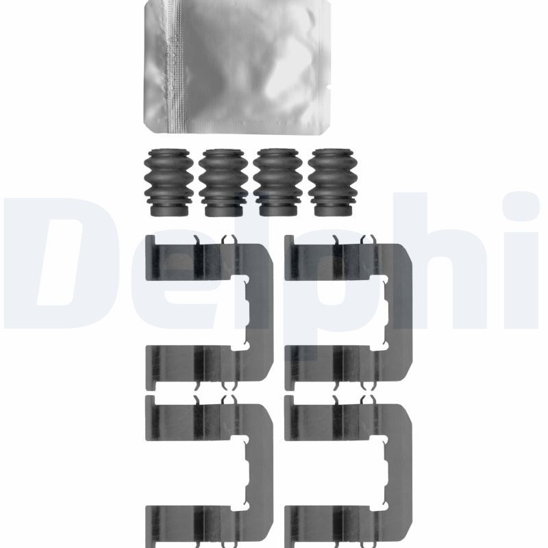 DELPHI LX0623 Accessory Kit, disc brake pad