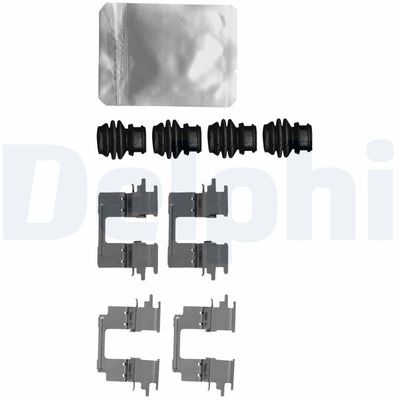 Accessory Kit, disc brake pad DELPHI LX0624
