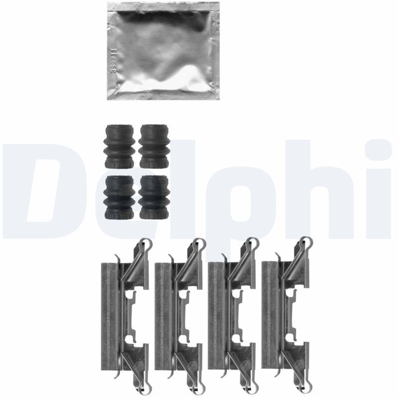 DELPHI LX0626 Accessory Kit, disc brake pad