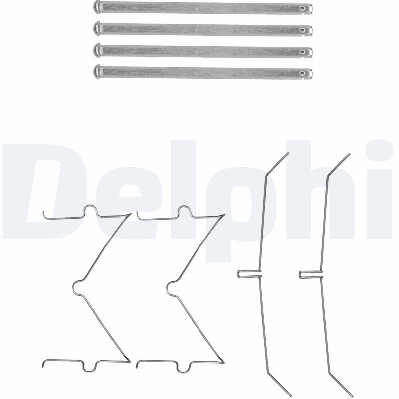 DELPHI LX0627 Accessory Kit, disc brake pad