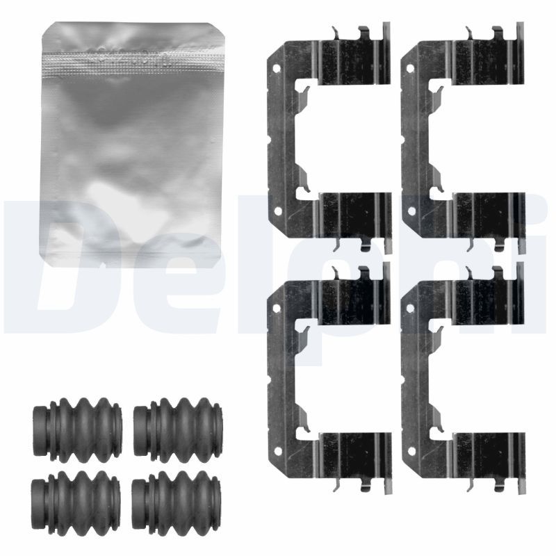 DELPHI LX0630 Accessory Kit, disc brake pad