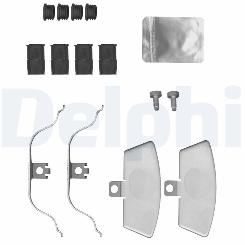 DELPHI LX0632 Accessory Kit, disc brake pad