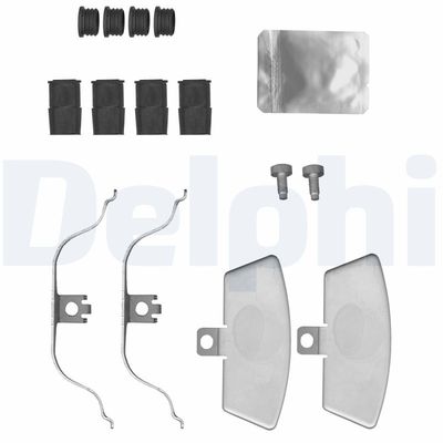 Accessory Kit, disc brake pad DELPHI LX0632