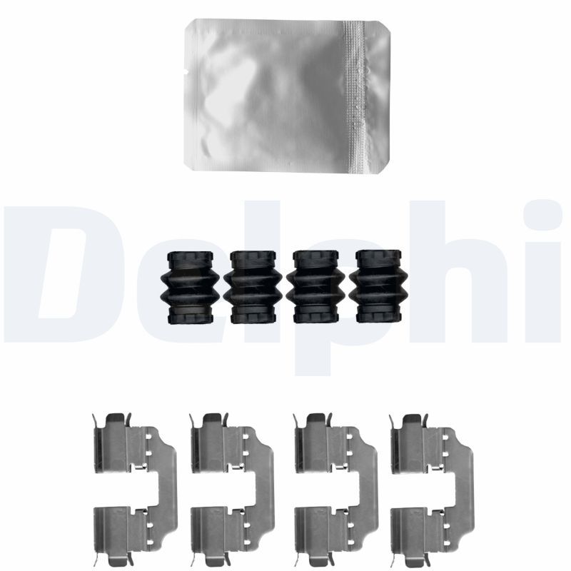 DELPHI LX0633 Accessory Kit, disc brake pad