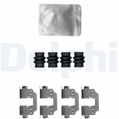 Accessory Kit, disc brake pad DELPHI LX0633