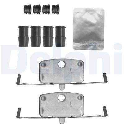 Accessory Kit, disc brake pad DELPHI LX0634