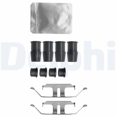 Accessory Kit, disc brake pad DELPHI LX0636