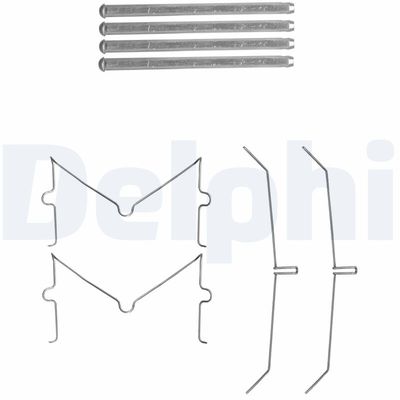 Accessory Kit, disc brake pad DELPHI LX0637