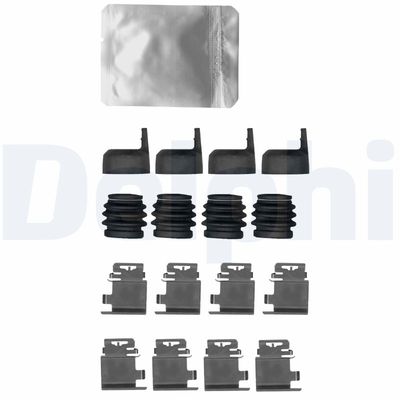 Accessory Kit, disc brake pad DELPHI LX0639
