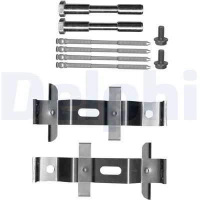 Accessory Kit, disc brake pad DELPHI LX0640