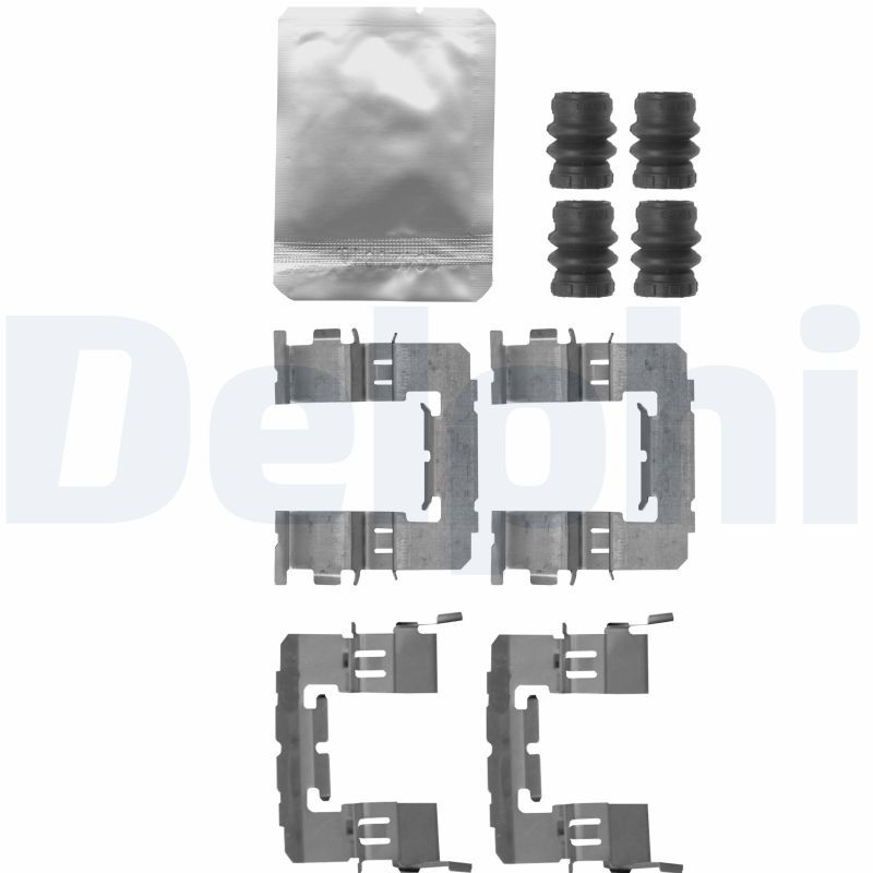 DELPHI LX0645 Accessory Kit, disc brake pad